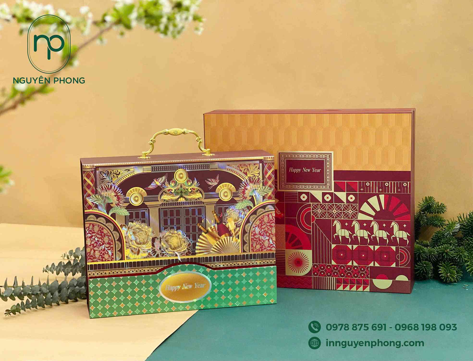 Túi đựng quà Tết nhỏ gọn